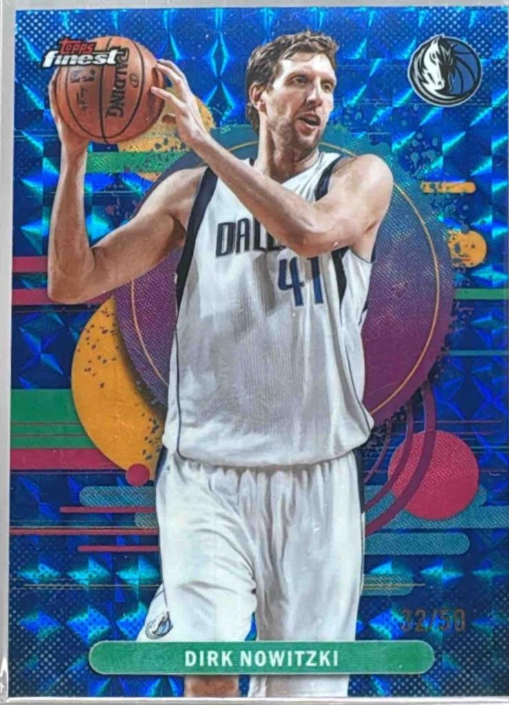 Dirk Nowitzki [Blue Geometric Refractor] #195