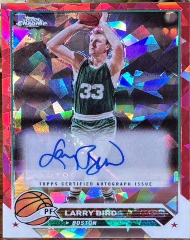 Larry Bird [Red Sapphire] #CG-LB