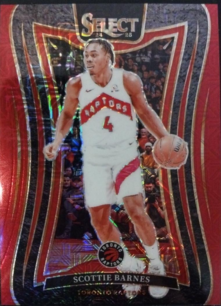 Scottie Barnes [Red Mojo Prizm] #323