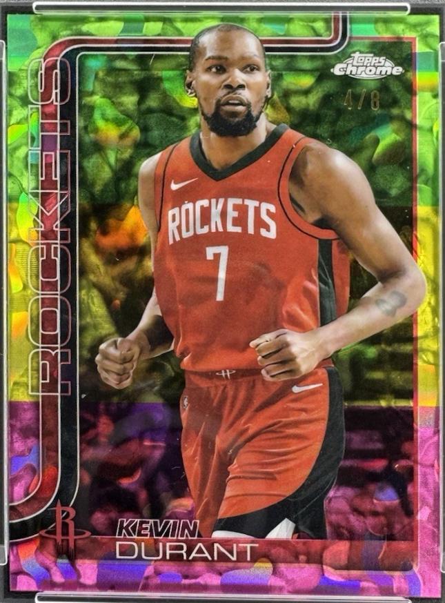 Kevin Durant [Tri-Color Refractor] #155