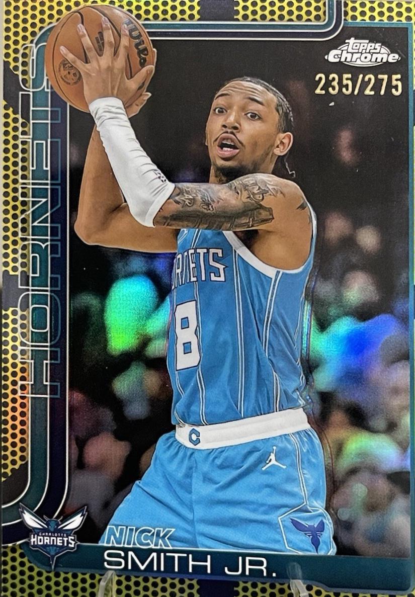 Nick Smith Jr. [Yellow Basketball Refractor] #26