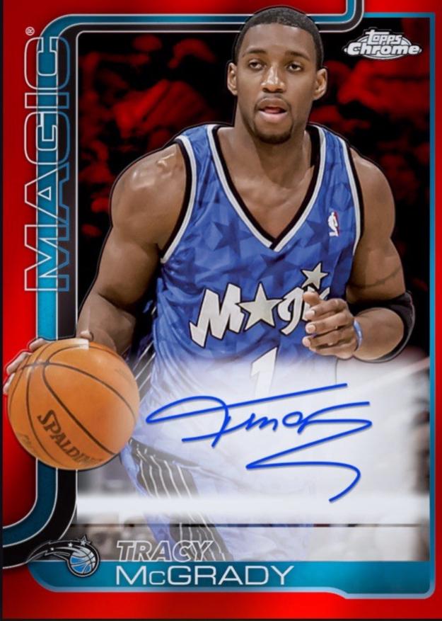 Tracy McGrady [Red Basketball Refractor] #245