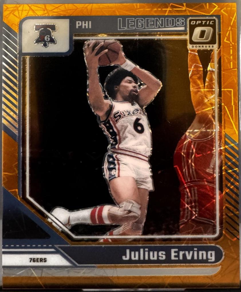 Julius Erving [Gold Velocity] #232