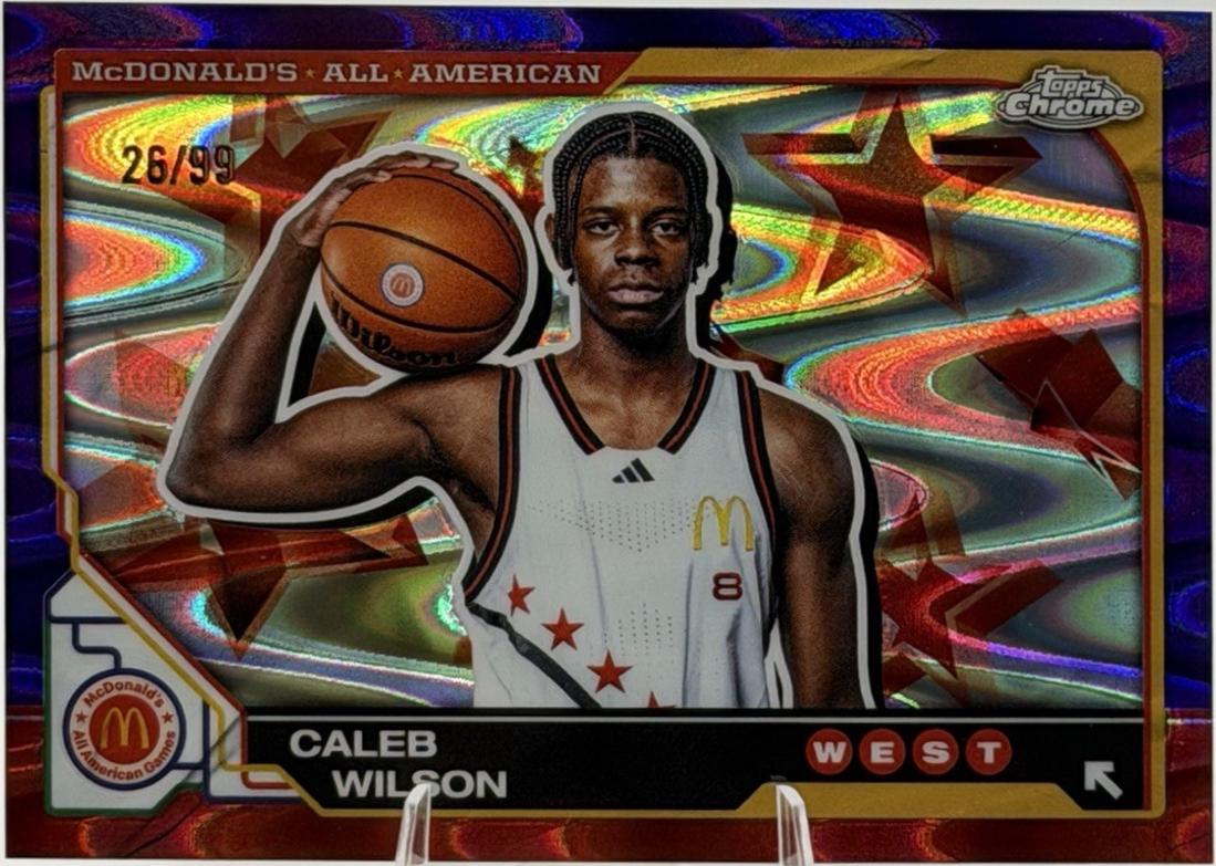 Caleb Wilson [Purple RayWave Refractor] #48