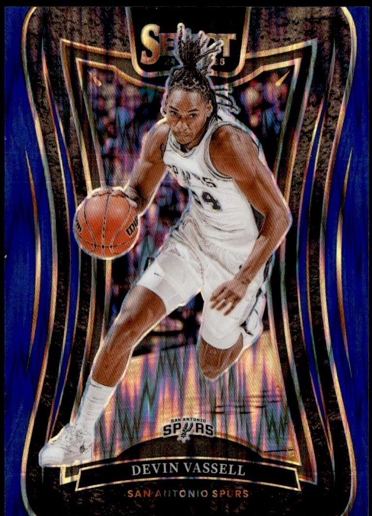 Devin Vassell [Blue Tectonic Prizm] #339