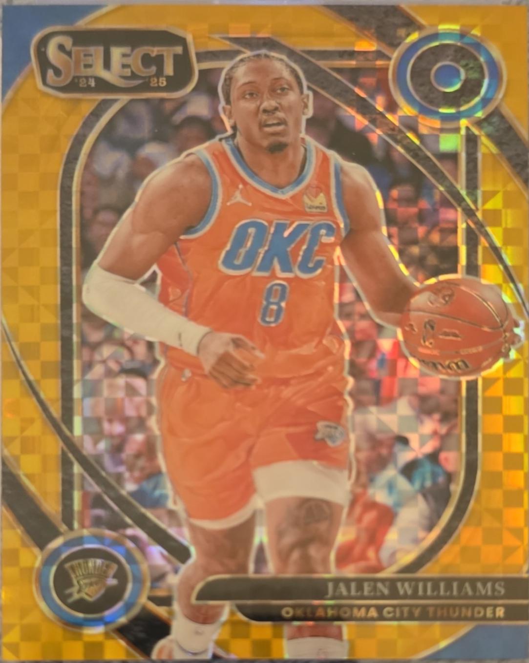 Jalen Williams [Gold Prizm] #201