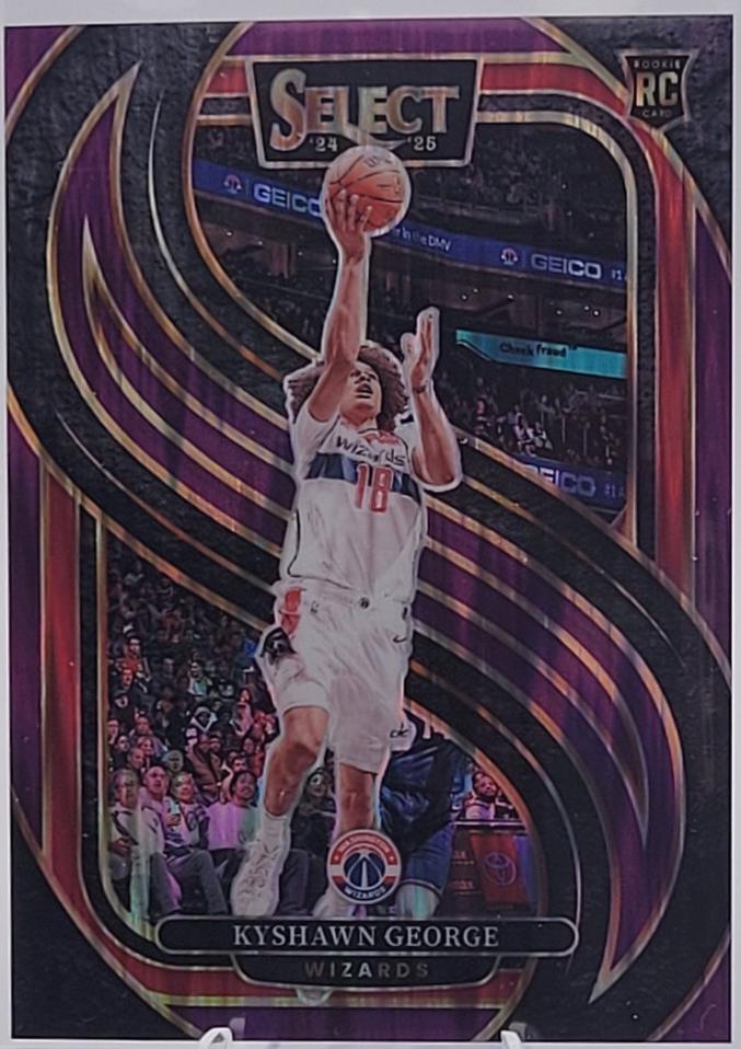 Kyshawn George [Purple Flash Prizm] #177