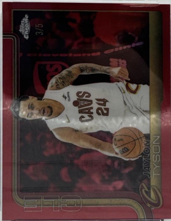 Jaylon Tyson [Red Refractor] #50