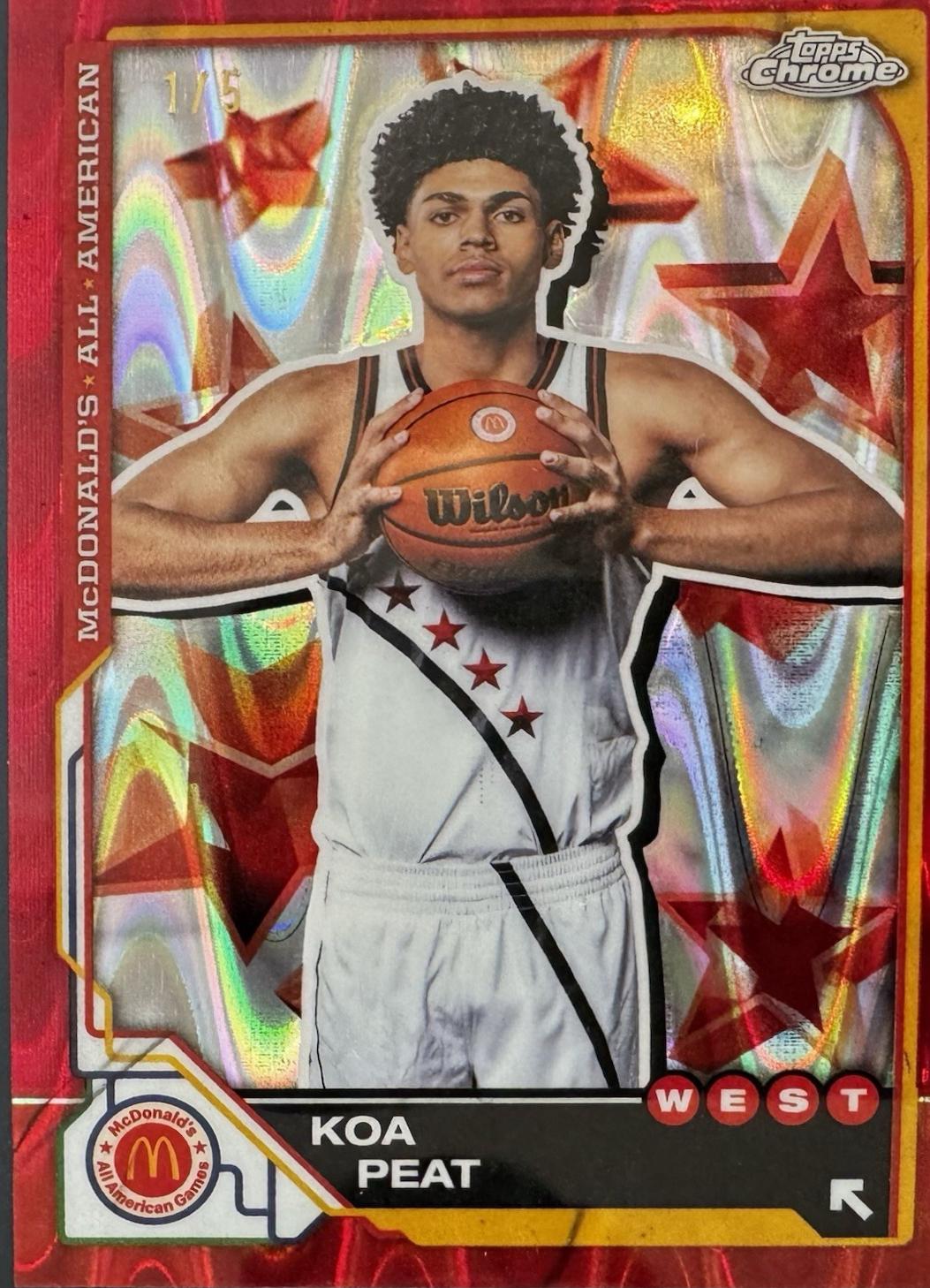 Koa Peat [Red RayWave Refractor] #13