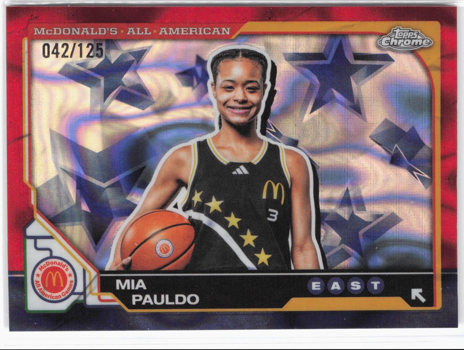 Mia Pauldo [Red Lava Refractor] #63
