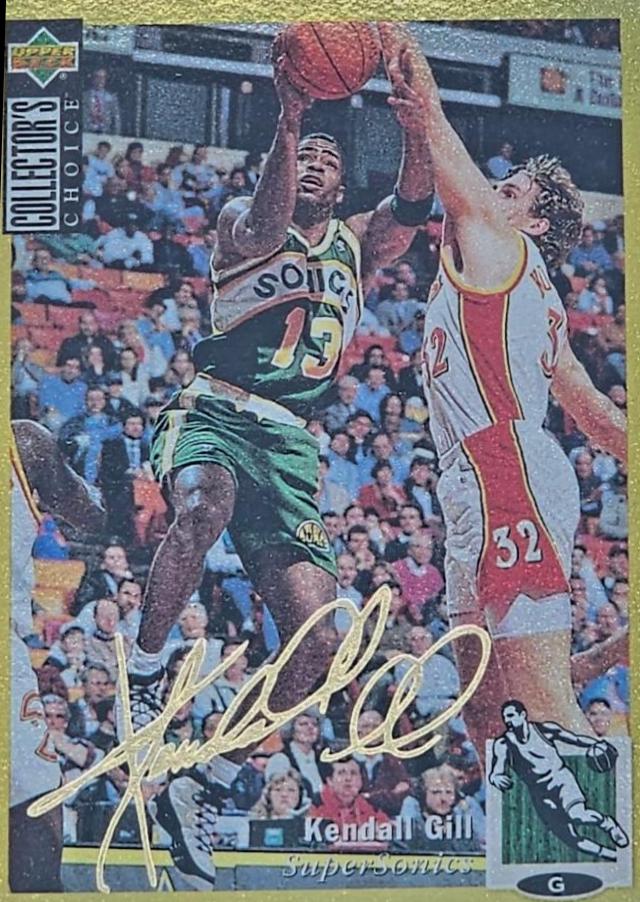Kendall Gill [Gold Signature] #13