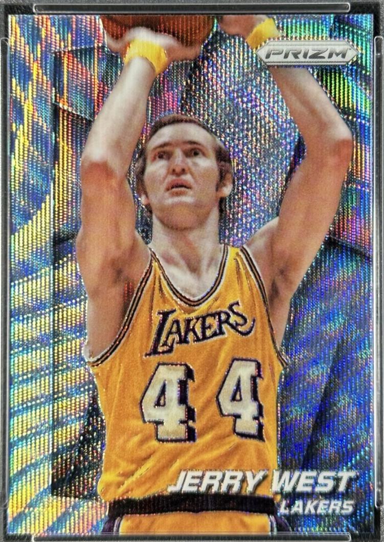 Jerry West [Blue Wave Prizm] #211