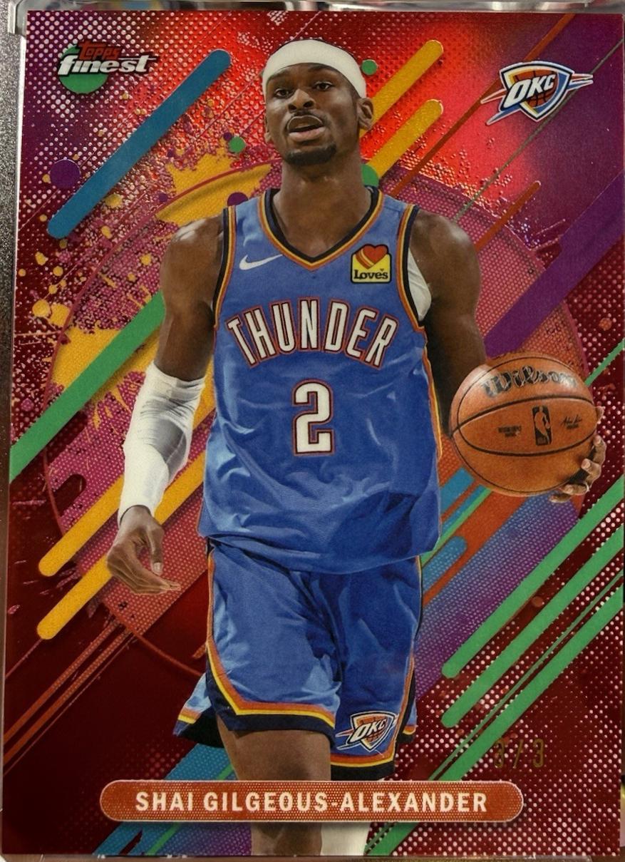Shai Gilgeous-Alexander [Red Refractor] #66