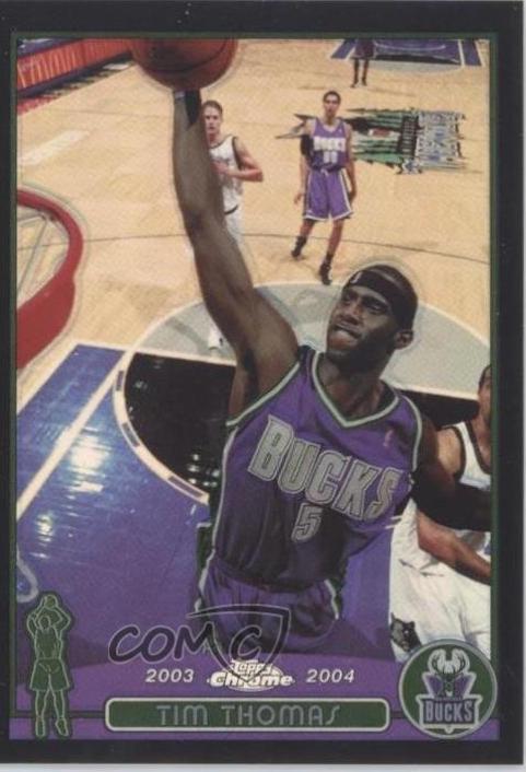 Tim Thomas [Black Refractor] #80