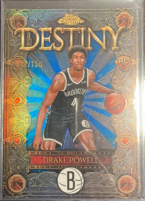 Drake Powell [Refractor Blue] #D-18