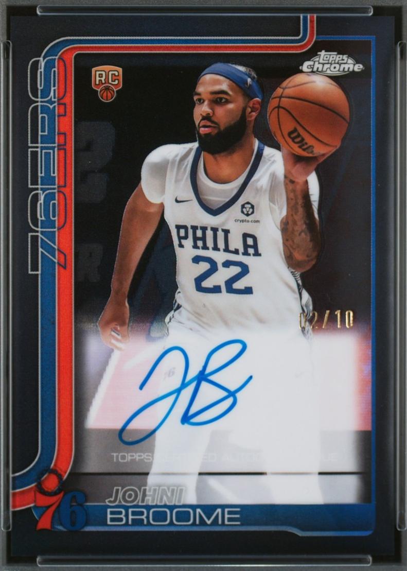 Johni Broome [Refractor Black] #TCAR-JBE