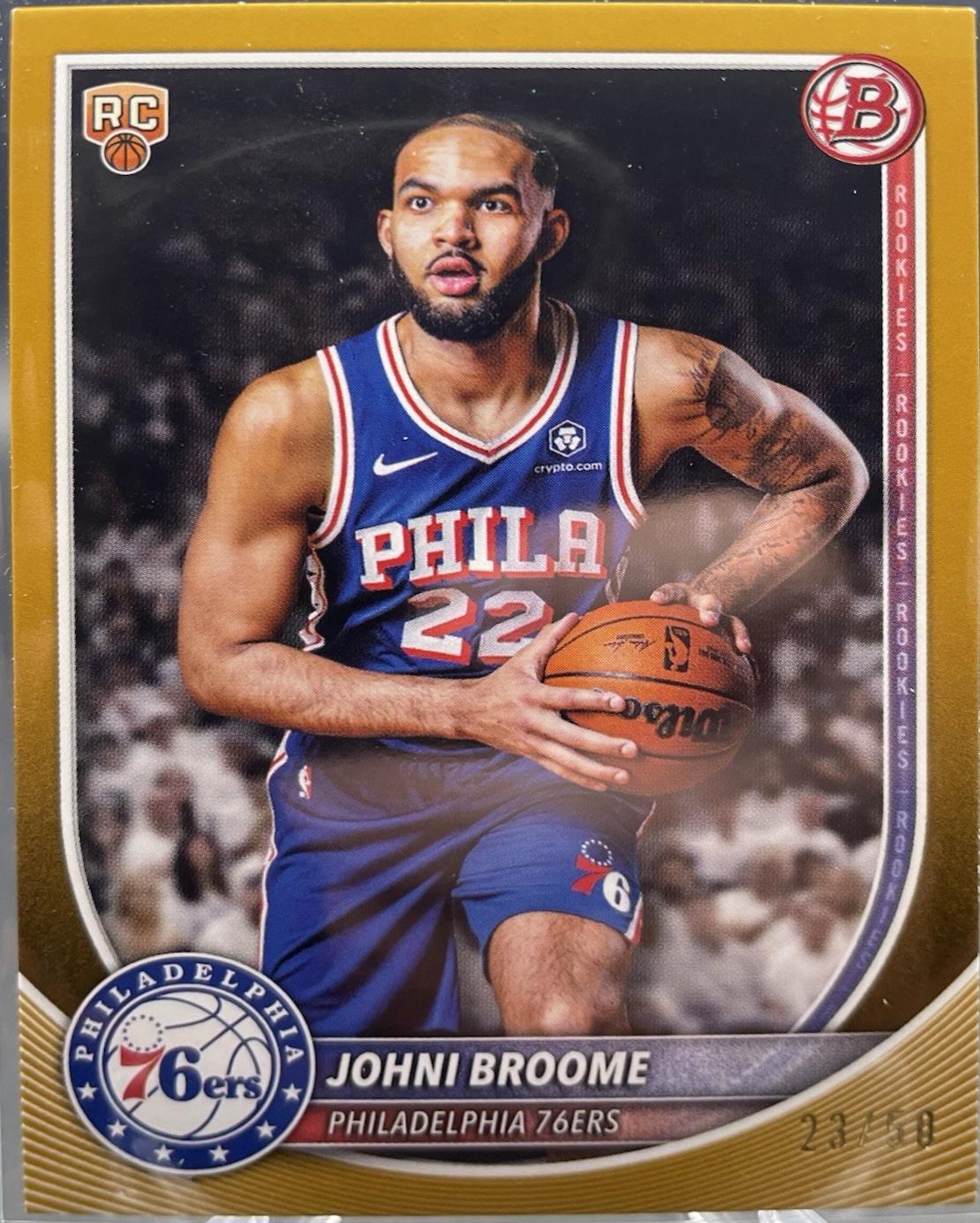 Johni Broome [Gold Border] #35