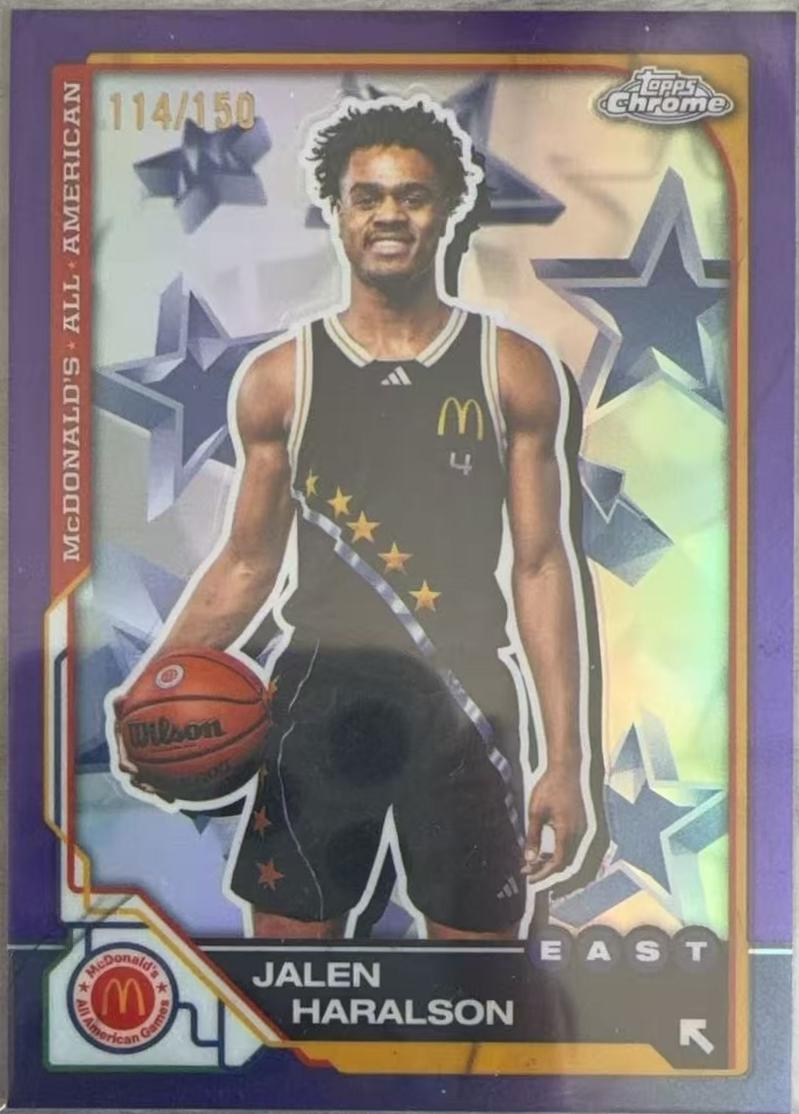 Jalen Haralson [Purple Refractor] #4