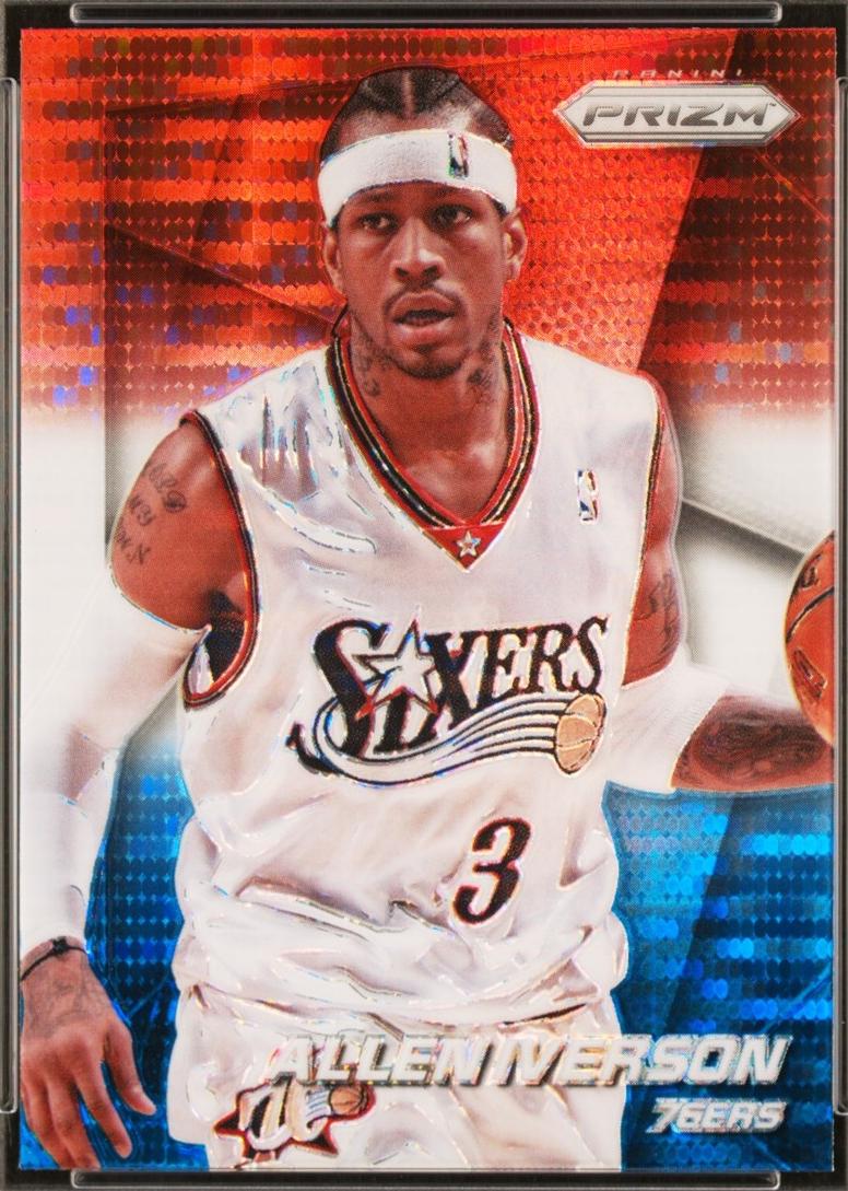 Allen Iverson [Black Pulsar Prizm] #184