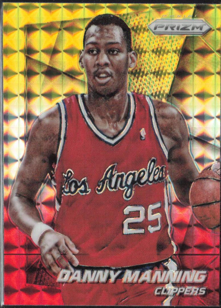 Danny Manning [Yellow and Red Mosaic Prizm] #207