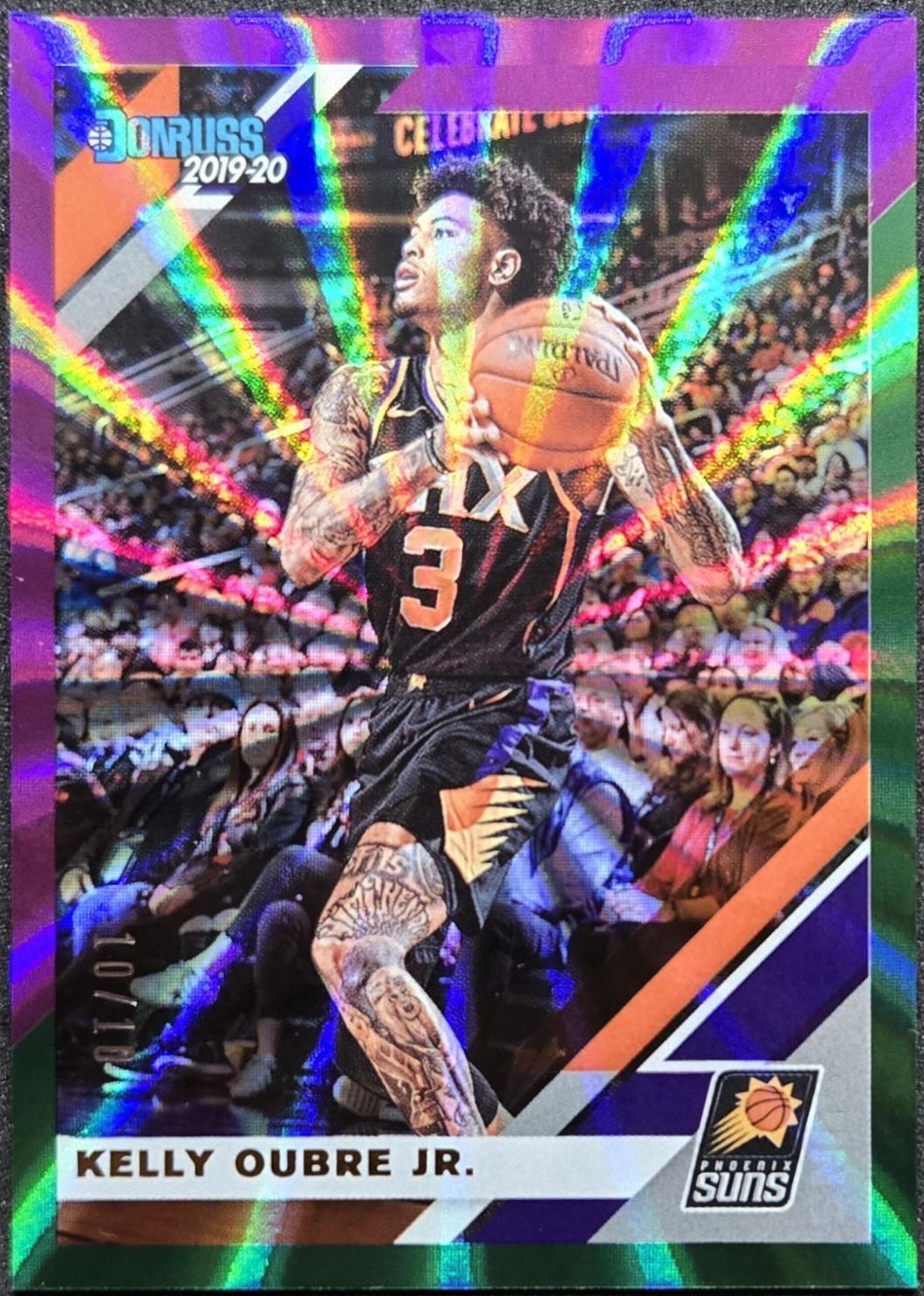 Kelly Oubre Jr. [Purple, Green Laser] #162