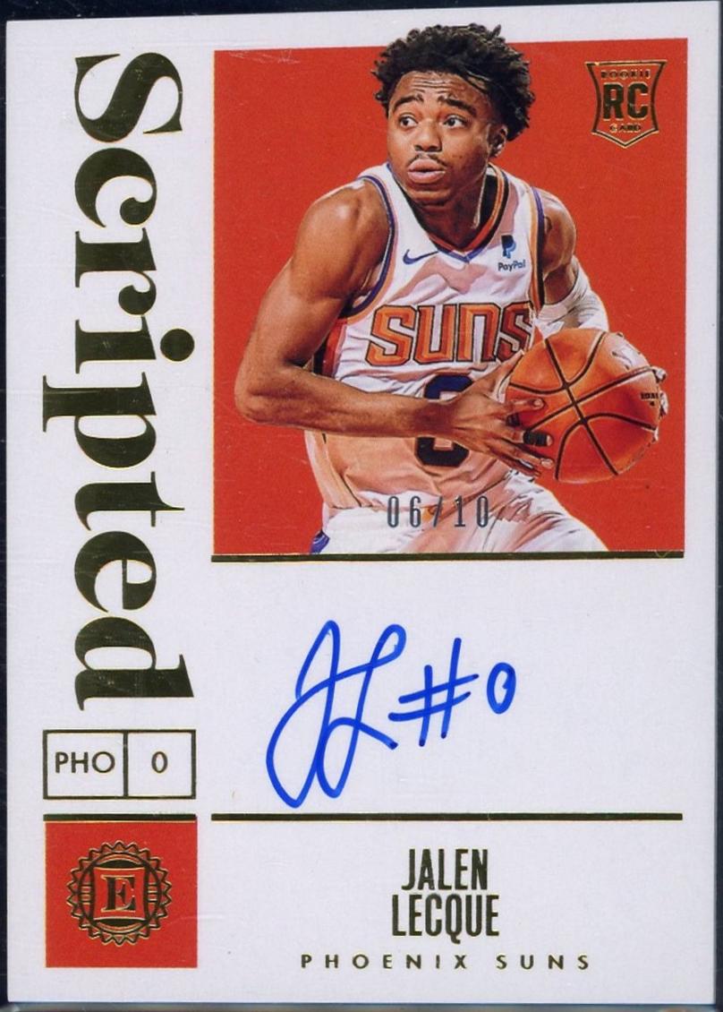 Jalen Lecque [Autograph Gold] #154