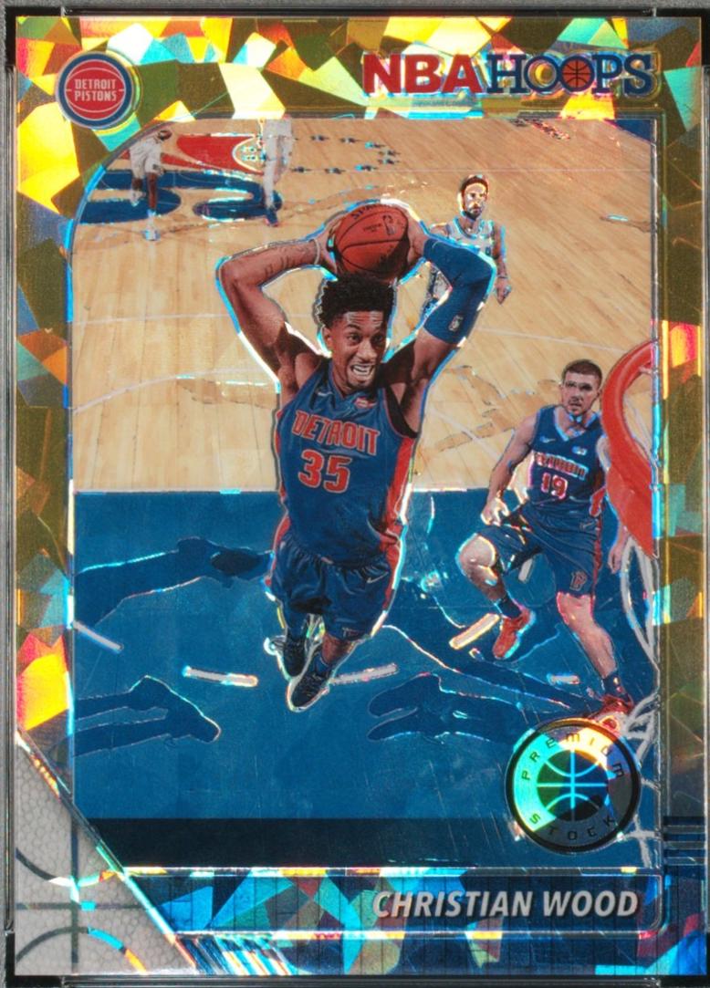 Christian Wood [Gold Cracked Ice] #64
