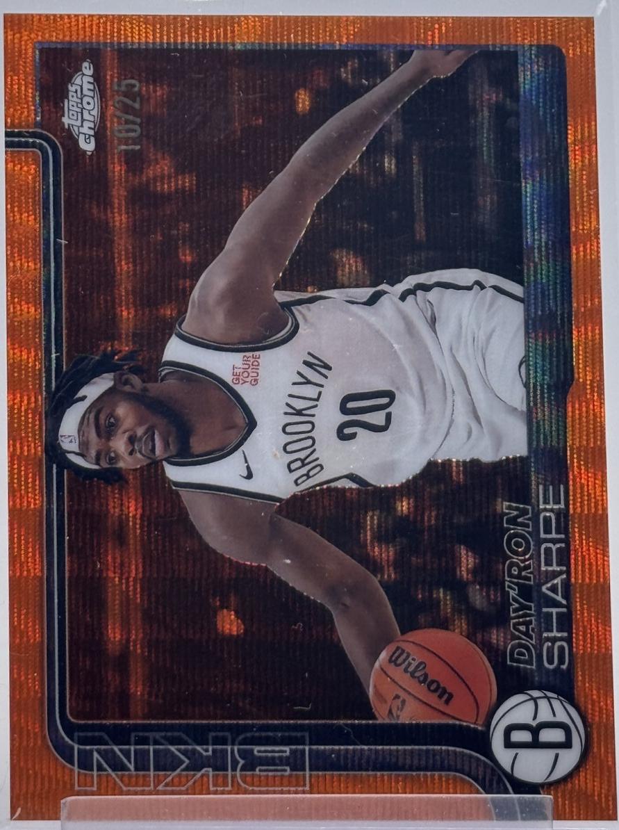 Day'Ron Sharpe [Orange Wave Refractor] #74