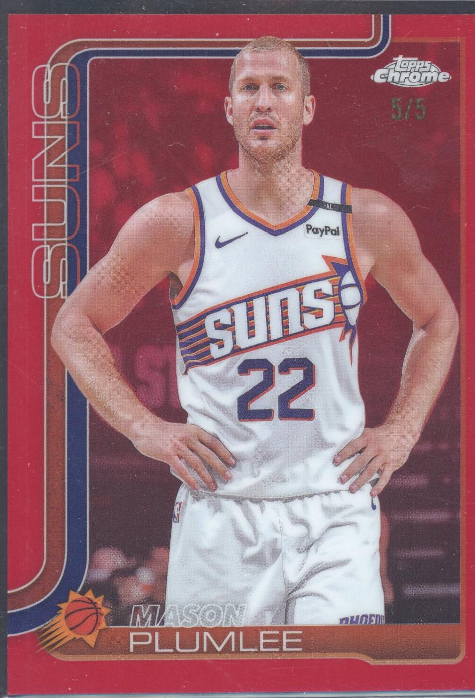 Mason Plumlee [Red Refractor] #106