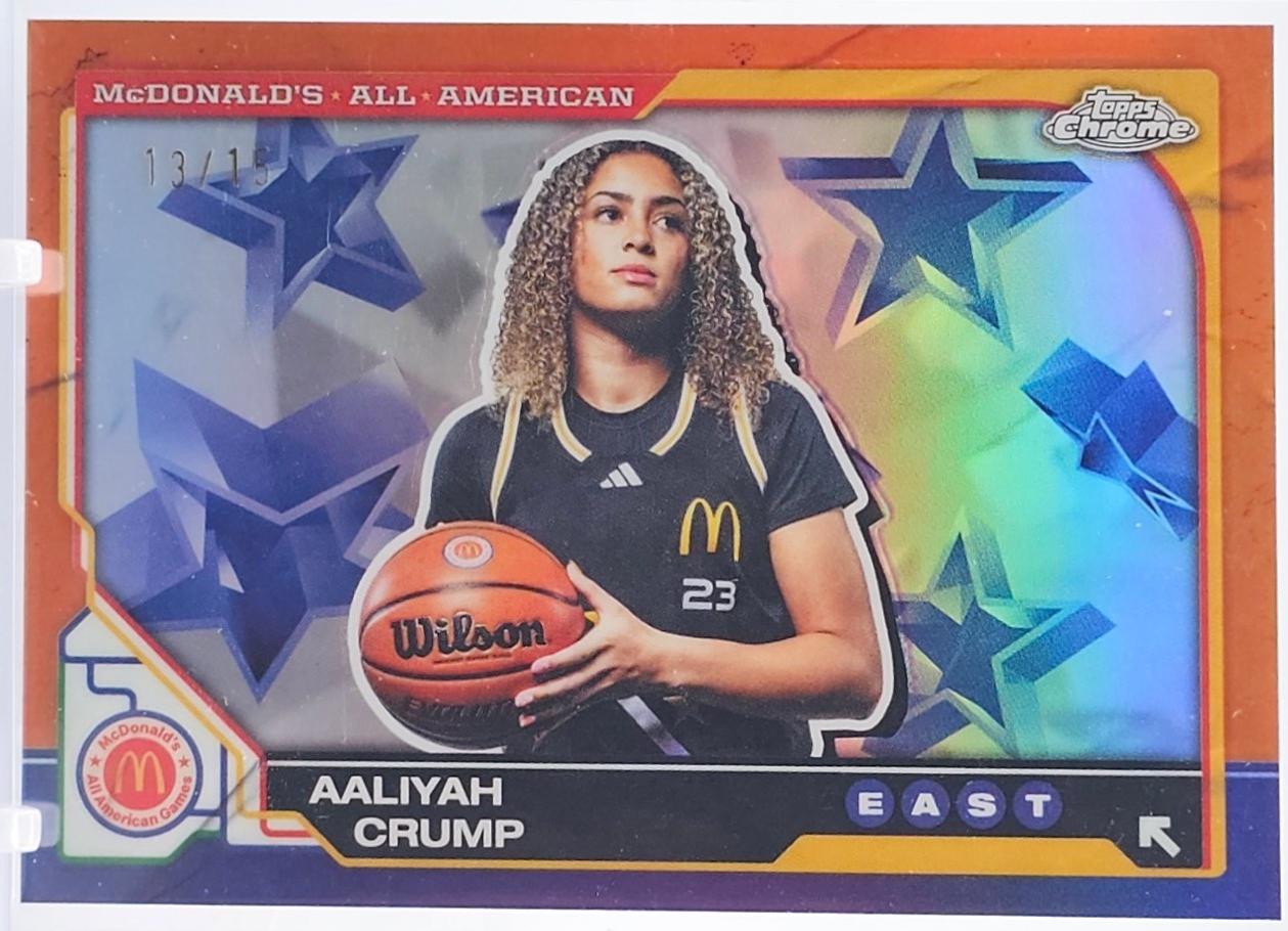 Aaliyah Crump [Orange Refractor] #54