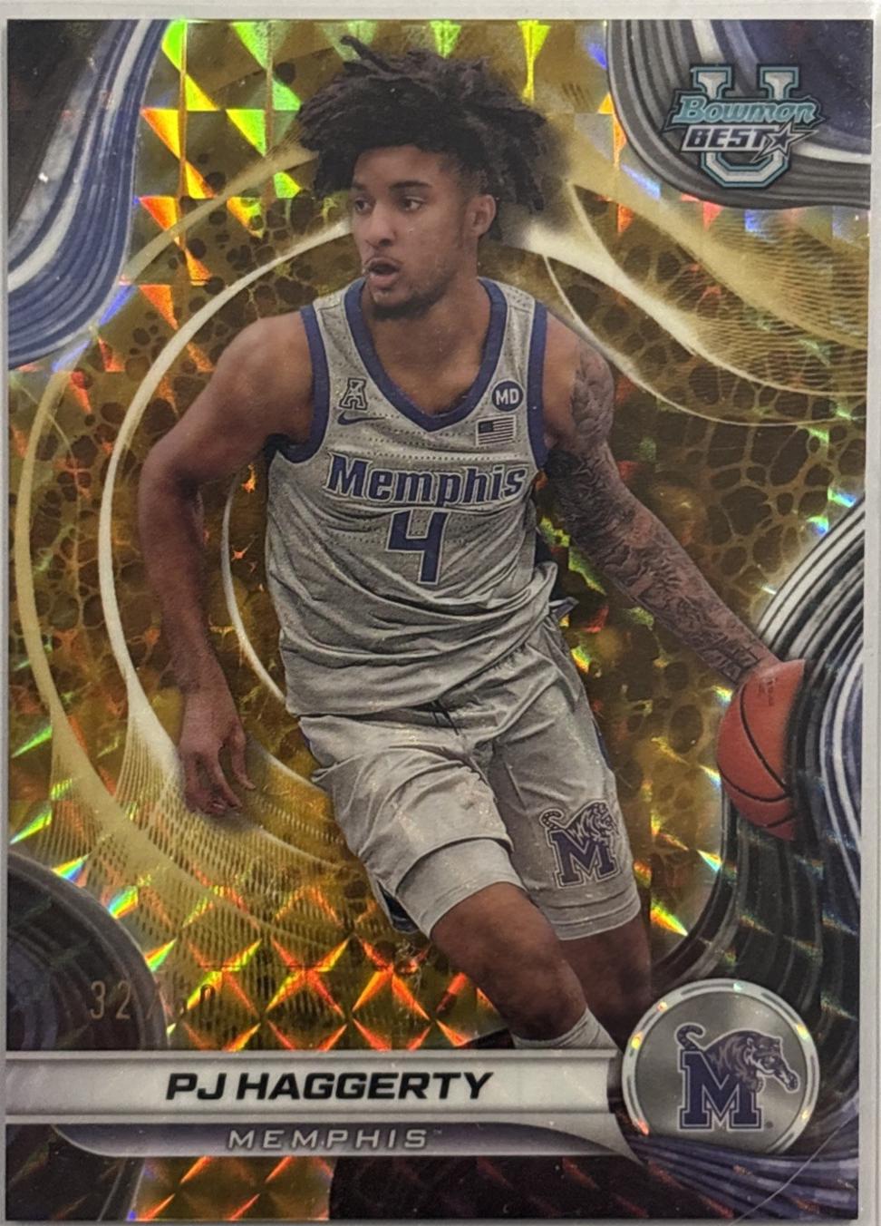 PJ Haggerty [Gold Geometric Refractor] #60