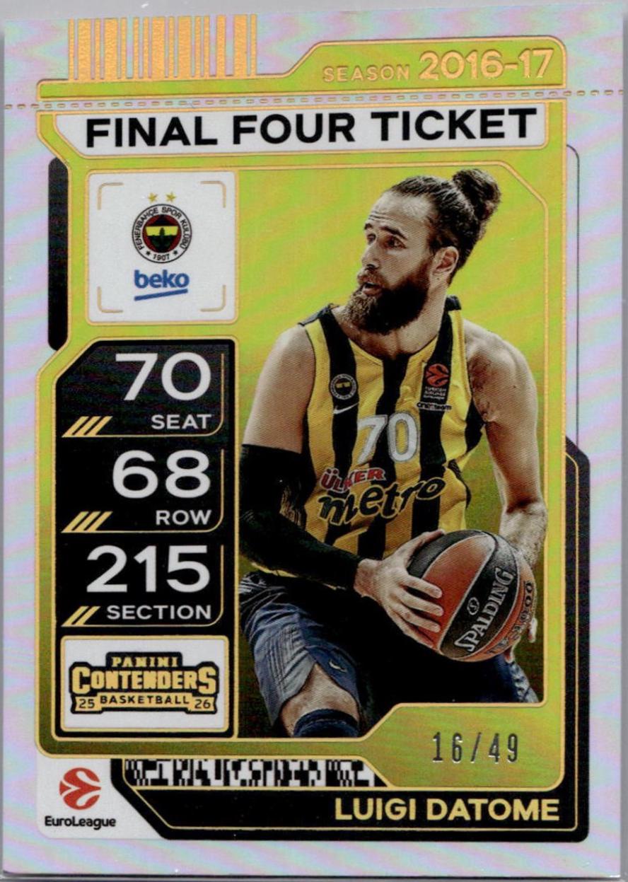 Luigi Datome [Final Four Ticket] #77