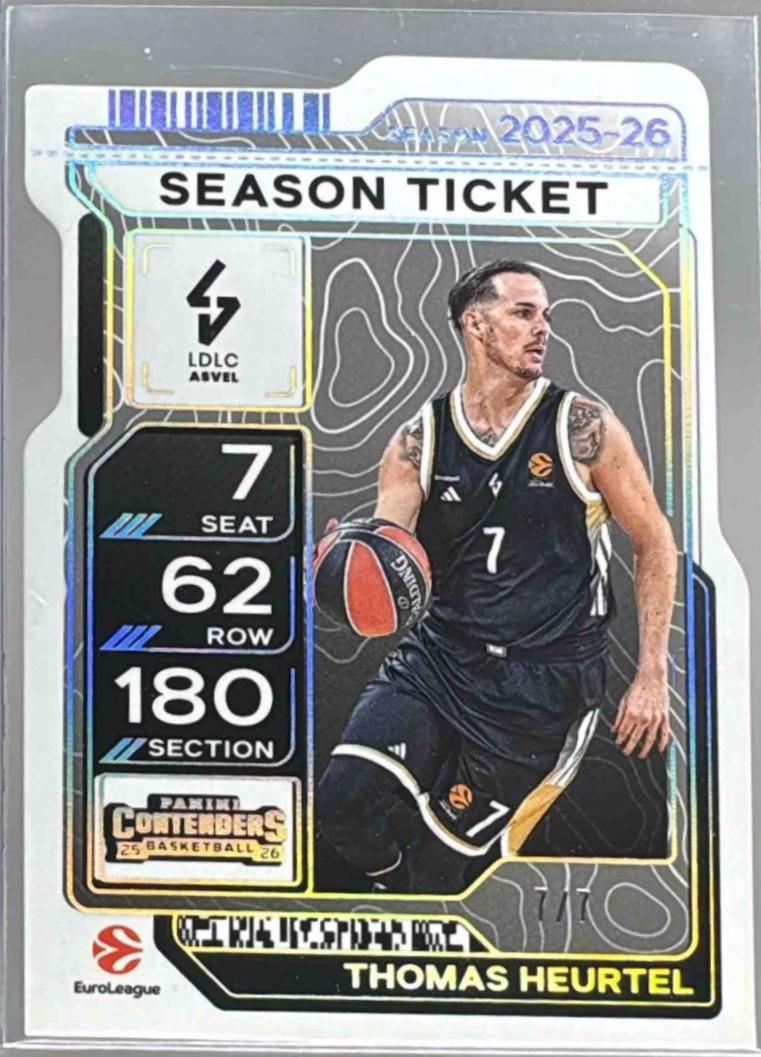 Thomas Heurtel [Season Ticket Stub] #72