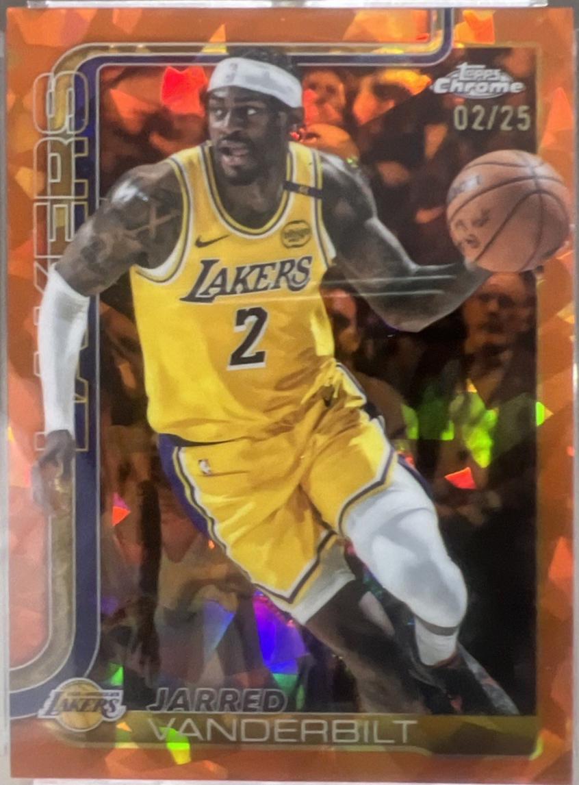 Jarred Vanderbilt [Orange Basketball Refractor] #154