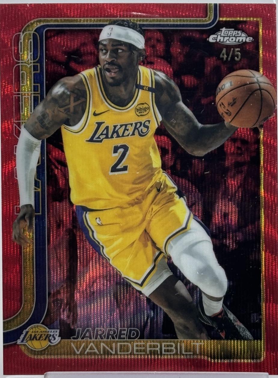 Jarred Vanderbilt [Red Wave Refractor] #154