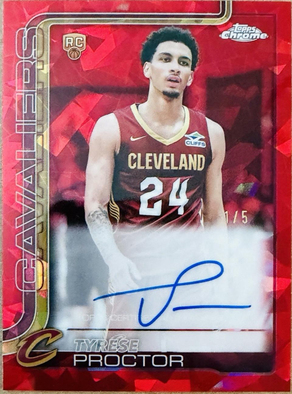 Tyrese Proctor [Refractor Red] #TCAR-TP