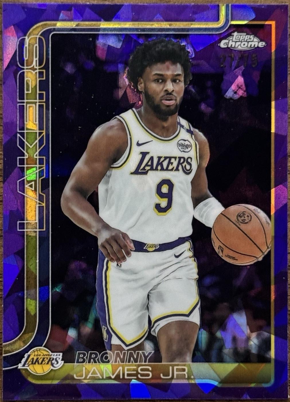 Bronny James Jr. [Purple] #182