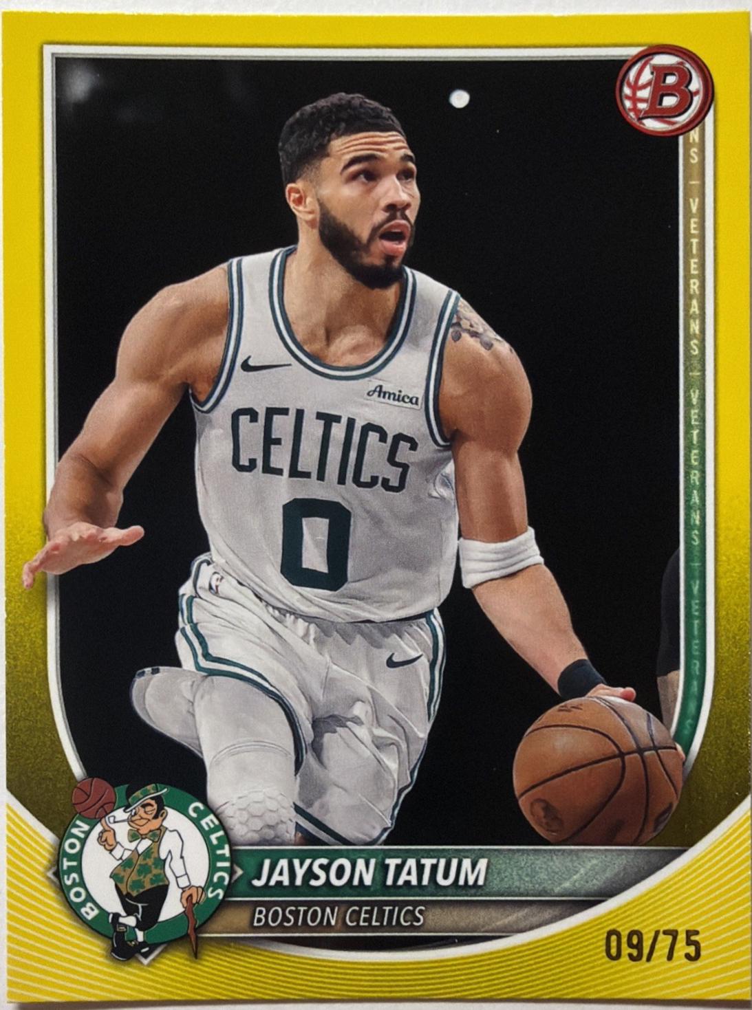 Jayson Tatum [Yellow Border] #56