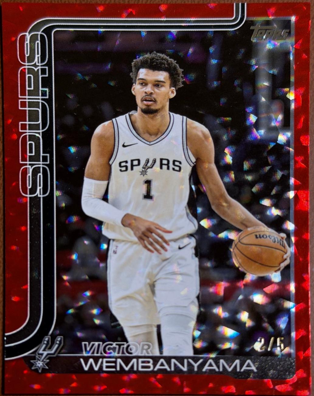 Victor Wembanyama [Holo Red Foil] #195
