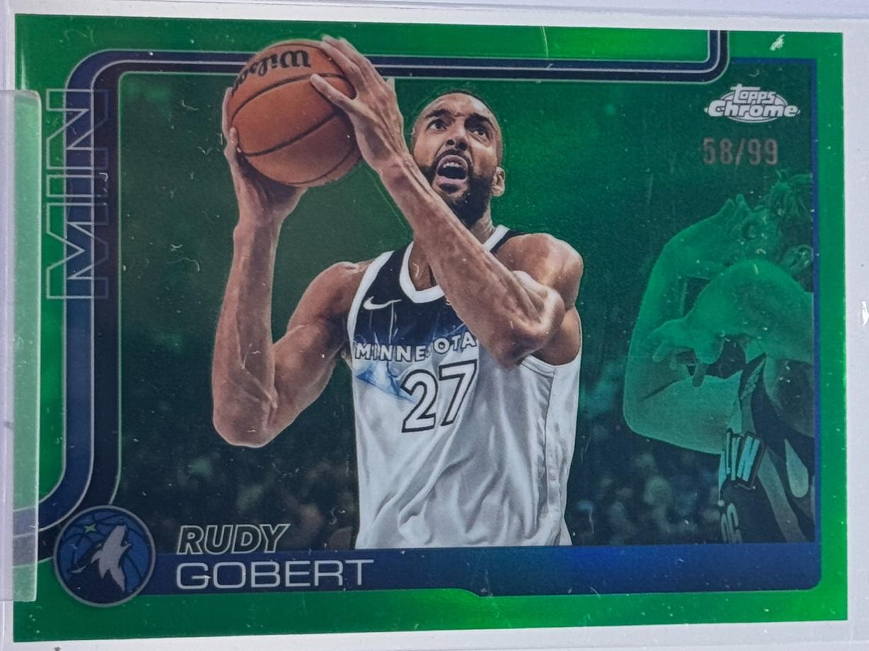 Rudy Gobert [Green Refractor] #165