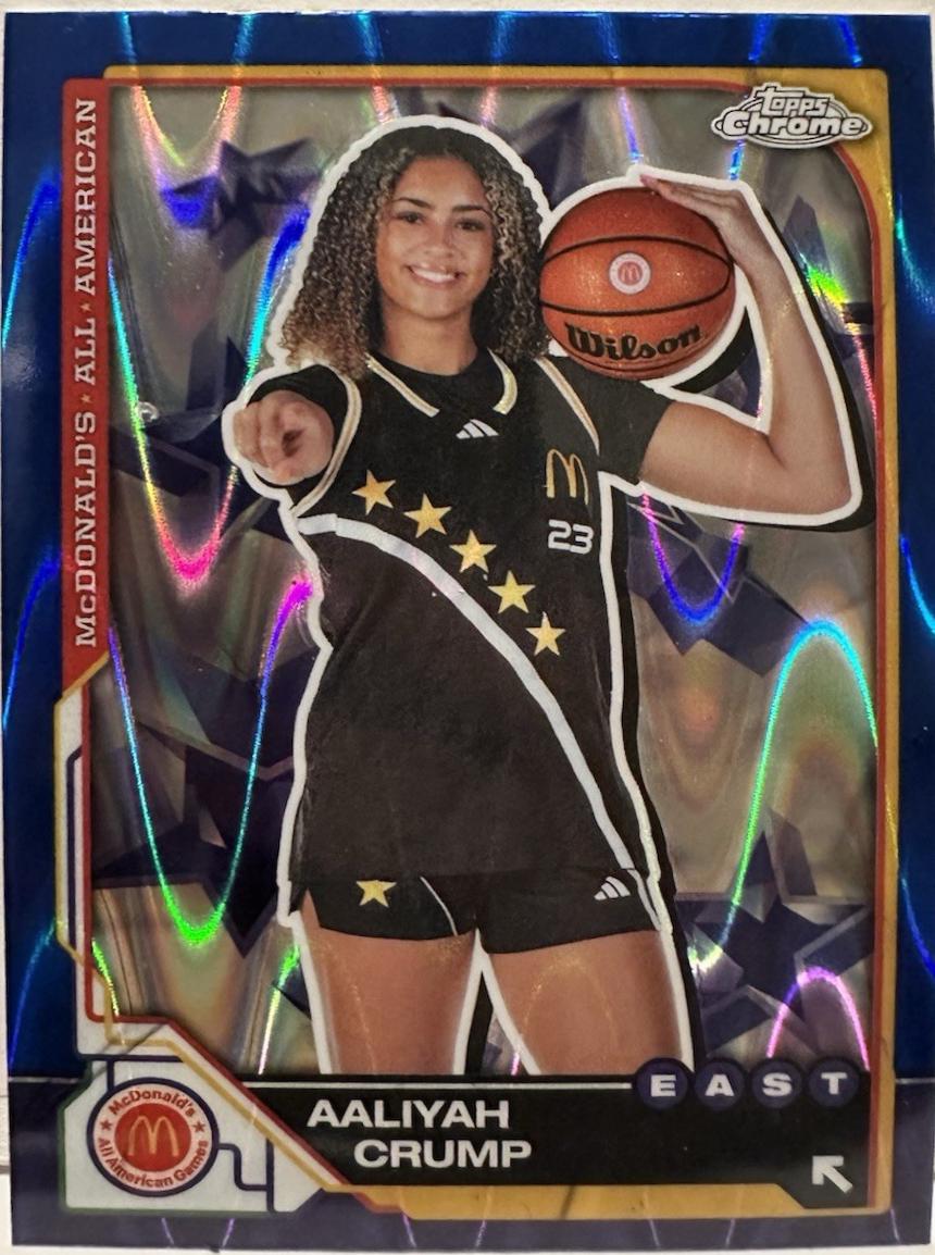 Aaliyah Crump [Blue RayWave Refractor] #16