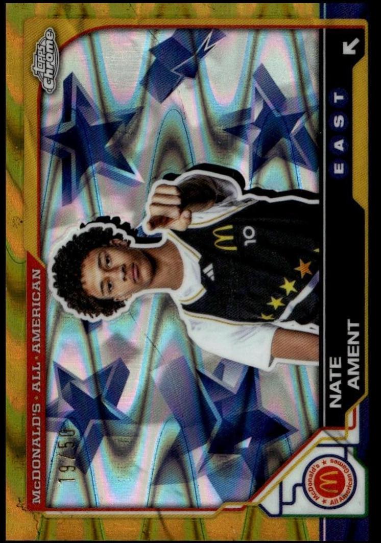 Nate Ament [Gold Refractor] #41