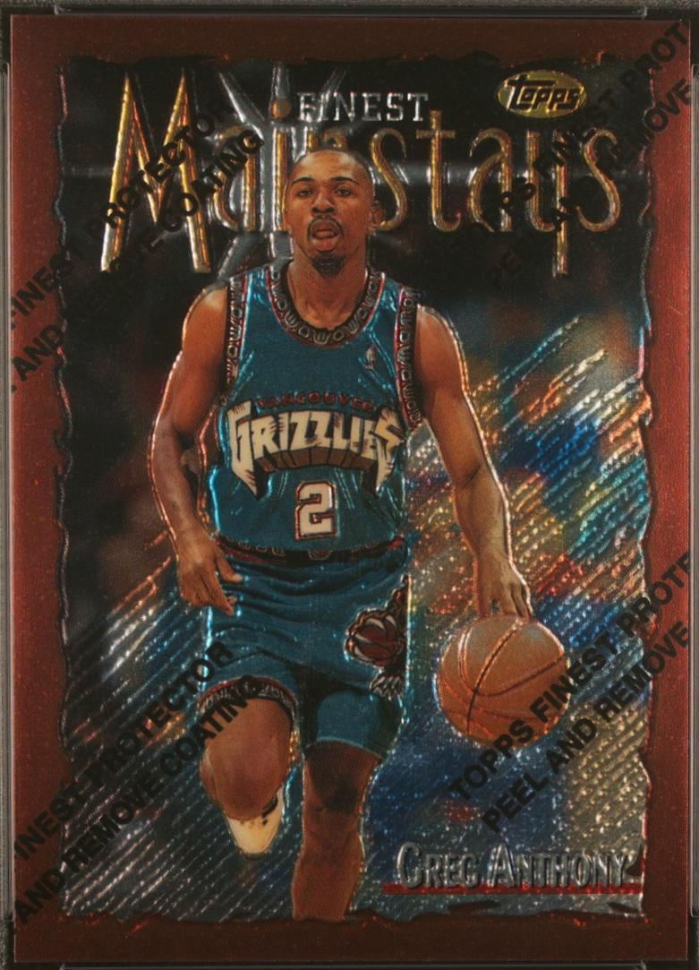 Greg Anthony [Refractor w/ Coating] #212