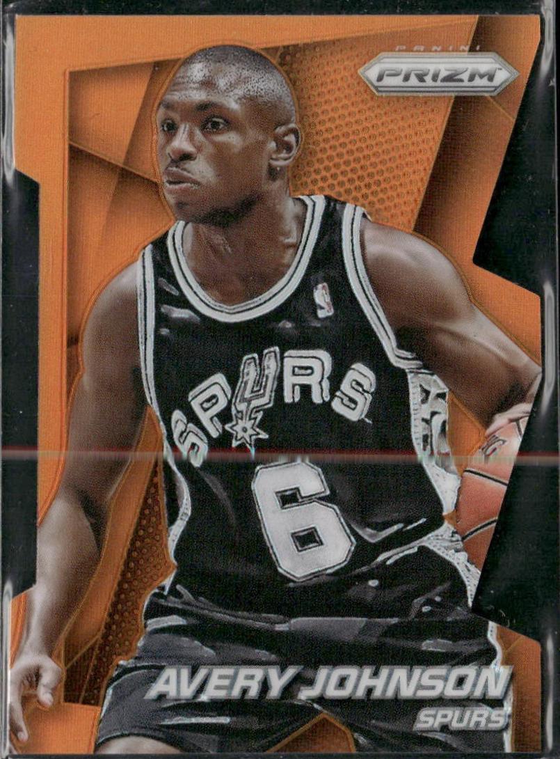 Avery Johnson [Orange Die Cut Prizm] #156