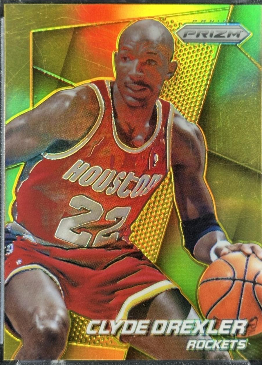 Clyde Drexler [Gold Prizm] #178