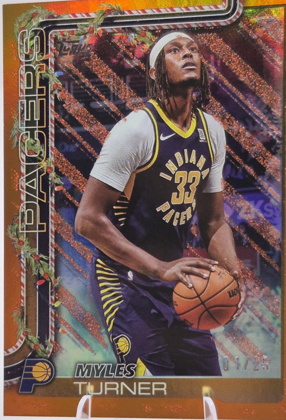 Myles Turner [Orange Metallic Glitter] #H40