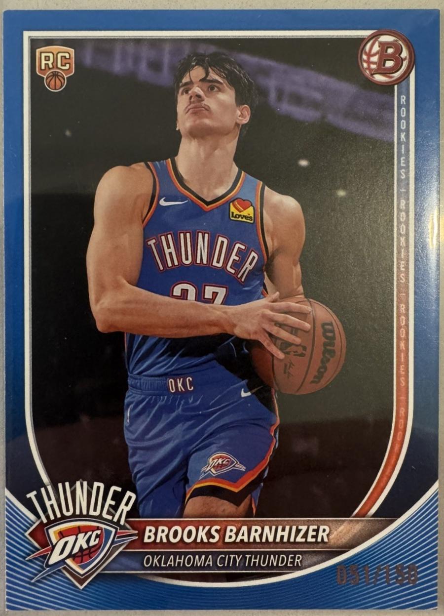 Brooks Barnhizer [Blue Border] #45