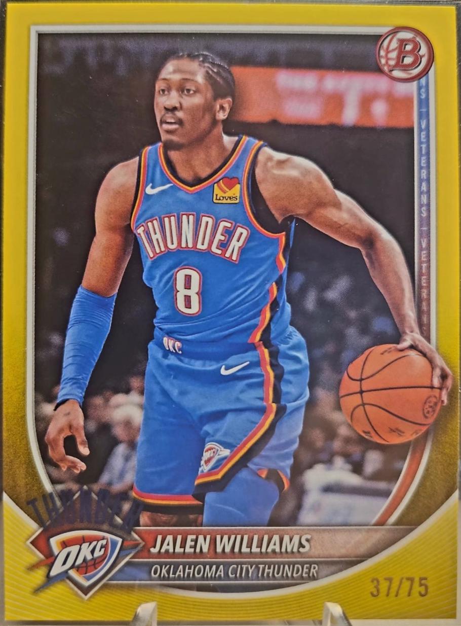 Jalen Williams [Yellow Border] #107