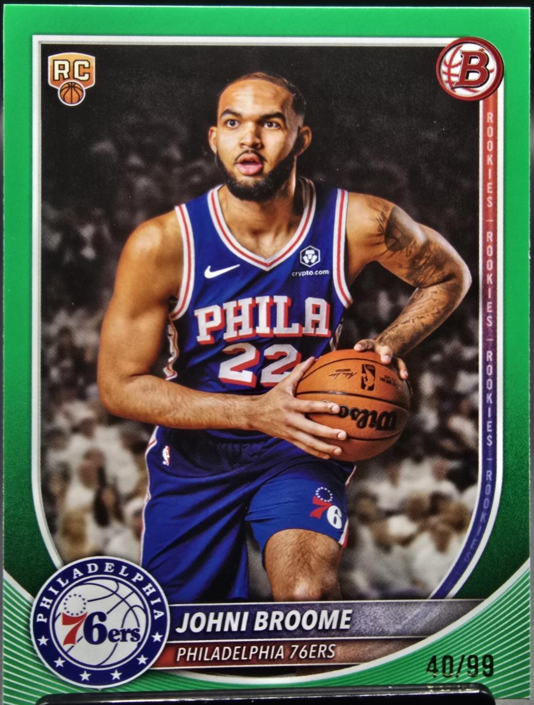 Johni Broome [Green Border] #35