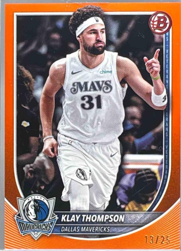 Klay Thompson [Orange Border] #132